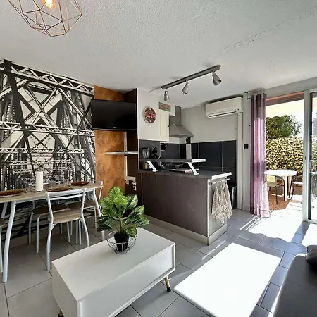Appartement Au Calme Avec Terrasse Et Parking - Cap D'agde - Fr-1-249-438